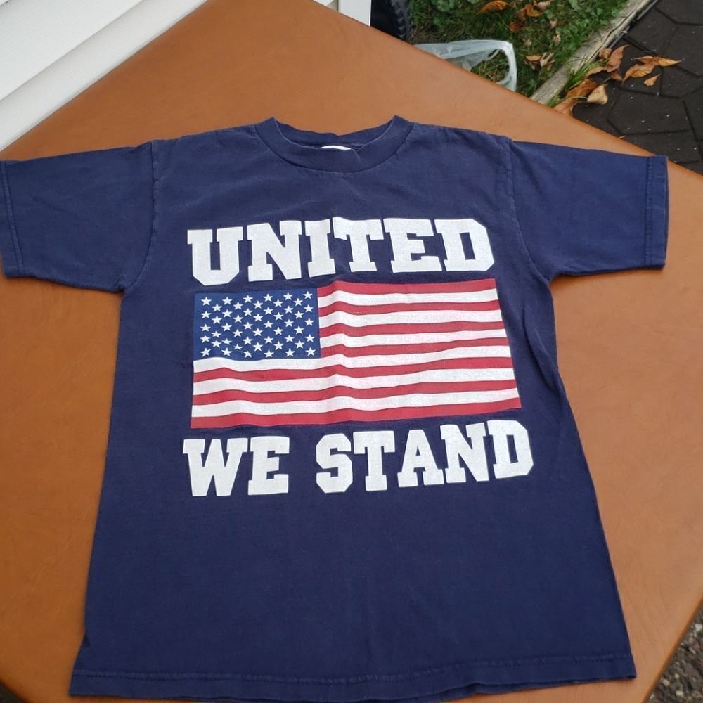 Vintage Soft As A Grape Patriotic T-Shirt Sz S